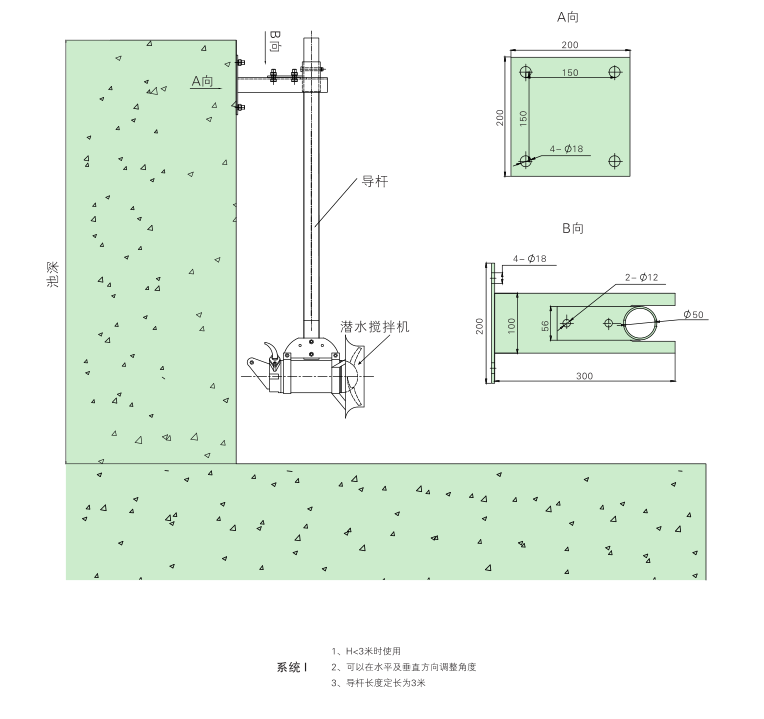 潛水攪拌機 QJB1.5/6-260/3-980S 潛水攪拌機 QJB1.5/6-260/3-980S